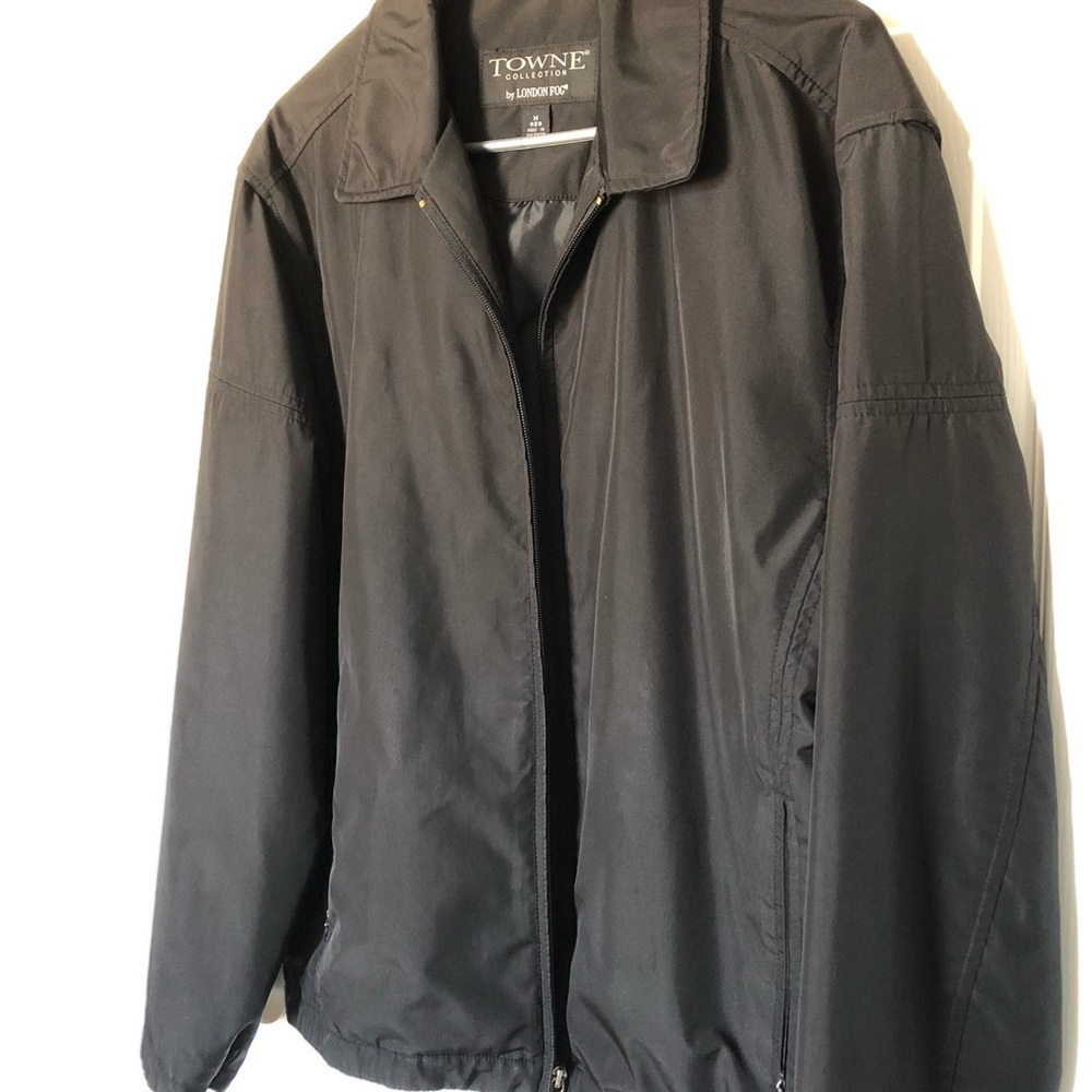 LONDON FOG Towne Collection Men’s Black Jacket